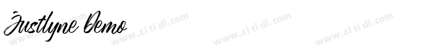 Justlyne Demo字体转换